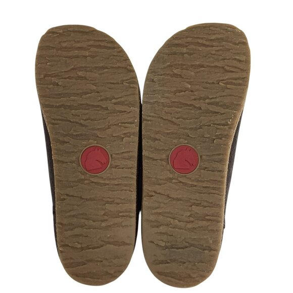 Haflinger Grizzly Torben Unisex 41 Wool Welt Closed Heel Clogs Brown Slip-On - Picture 9 of 10